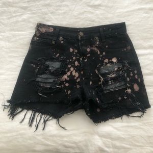 Black Levi shorts